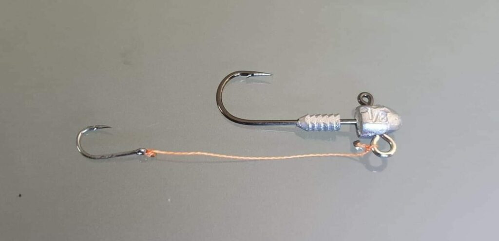 10x Pink Kegga Stinger Assist Fishing Hooks for Bream Whiting Bass Flathead