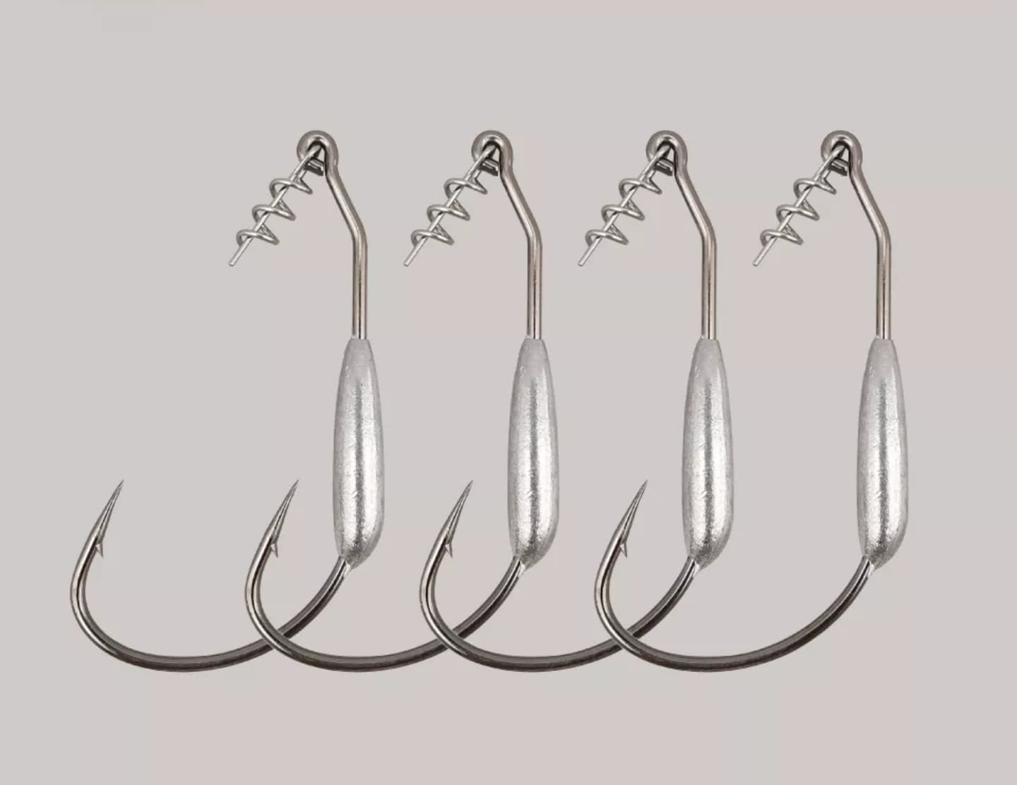 WEEDLESS WORM HOOKS ( WEIGHTED ), Australian Fishing Lures Online